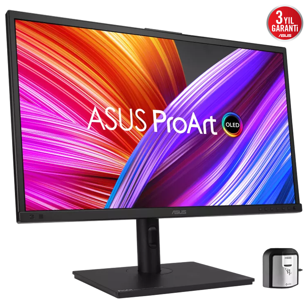 ASUS ProArt Display PA27DCE-K 27" 60Hz 0.1ms HDMI DP USB 3.2 USB-C Pivot OLED Gaming Monitör