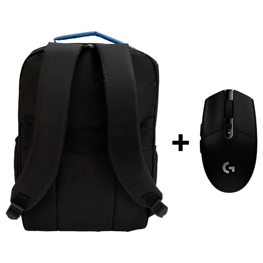 Logitech G305 Gaming Siyah Mouse + SONIC XL Gaming Sırt Çantası