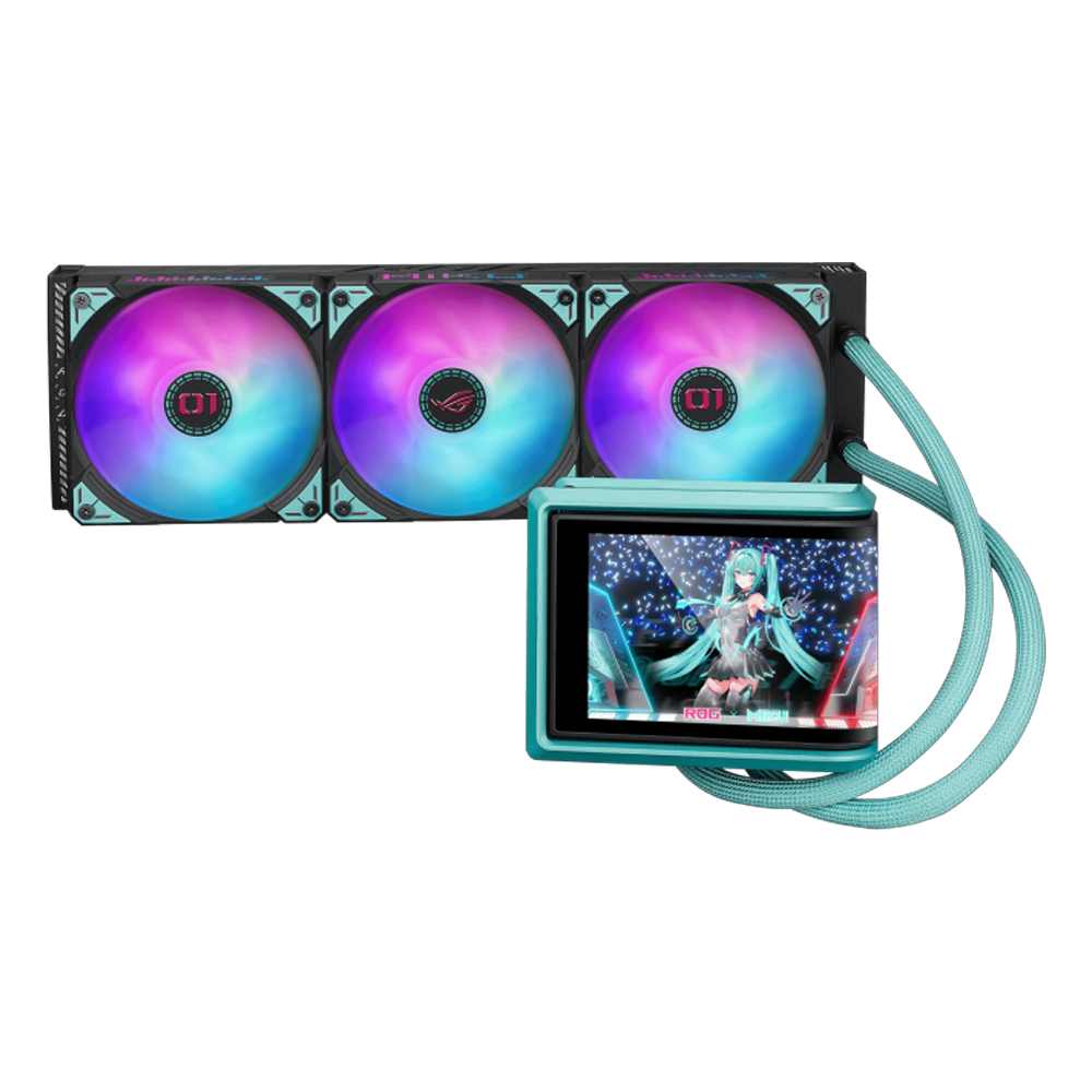 ASUS ROG RYUO IV 360 ARGB 360mm Hatsune Miku Edition İşlemci Sıvı Soğutucu