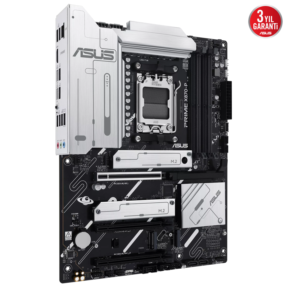 ASUS PRIME X870-P-CSM 8000MHz OC DDR5 Soket AM5 M.2 HDMI ATX Anakart