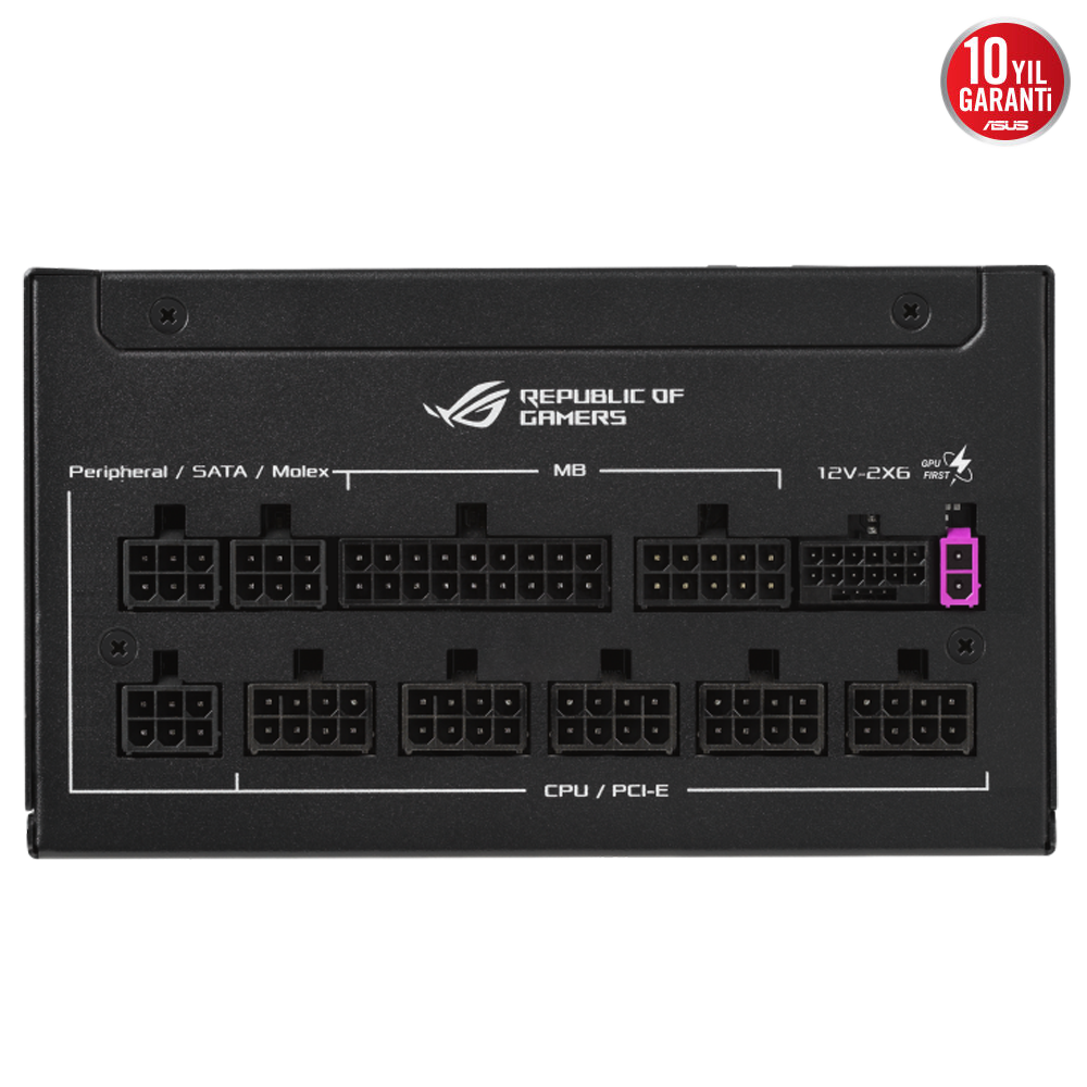 ASUS ROG STRIX 850P ROG Equalizer 850W 80+ Platinum ATX 3.1 Gen 5.1 Full Modüler PSU