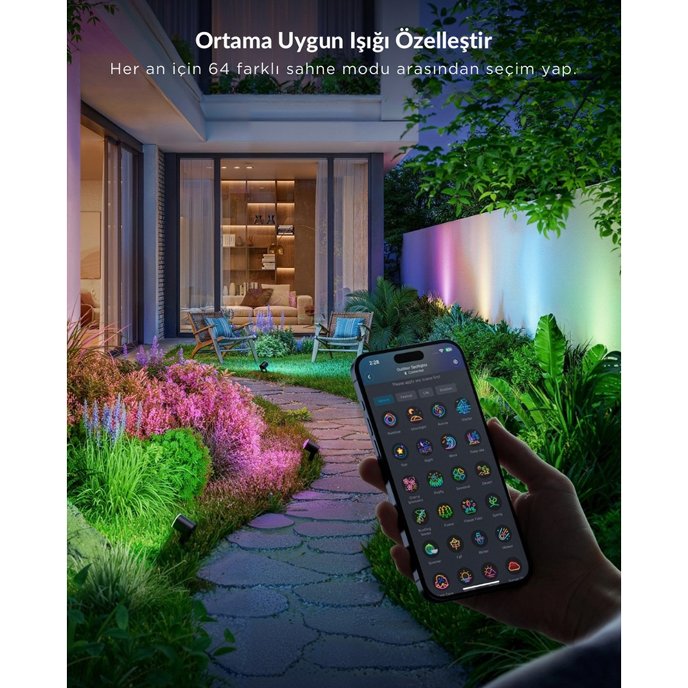 Govee Dış Mekan Projektör Aydınlatma