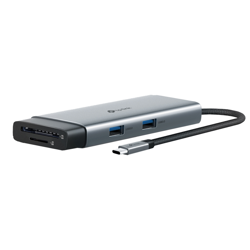 TP-LINK UH7020C Type-C USB-C PD MicroSD SD USB3.0 HDMI Hub Dönüştürücü