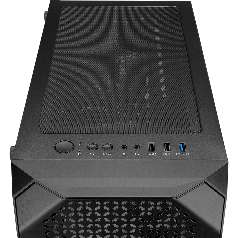 Rampage ZUKO 600W 80 Plus Bronze Rainbow 4 Adet Fanlı Temper Camlı ATX Mid Tower Kasa