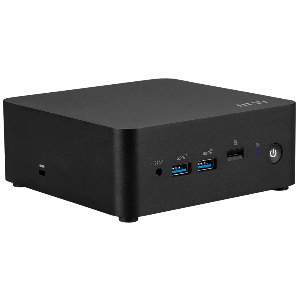 MSI CUBI NUC 1MG-238BEU Core 5 120U W11 Siyah Mini PC
