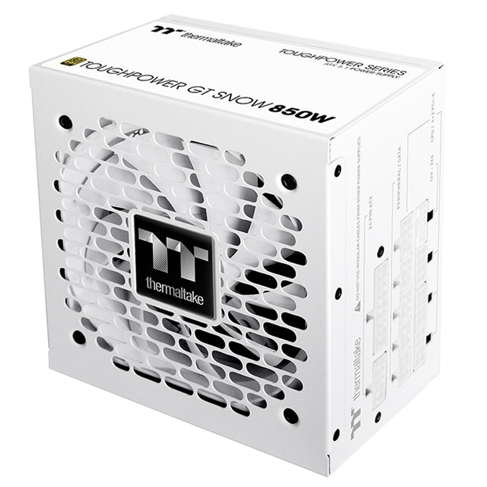 Thermaltake Toughpower GT Snow 850W 80+ Gold 120mm ATX 3.1 Full Modüler Fanlı Beyaz PSU