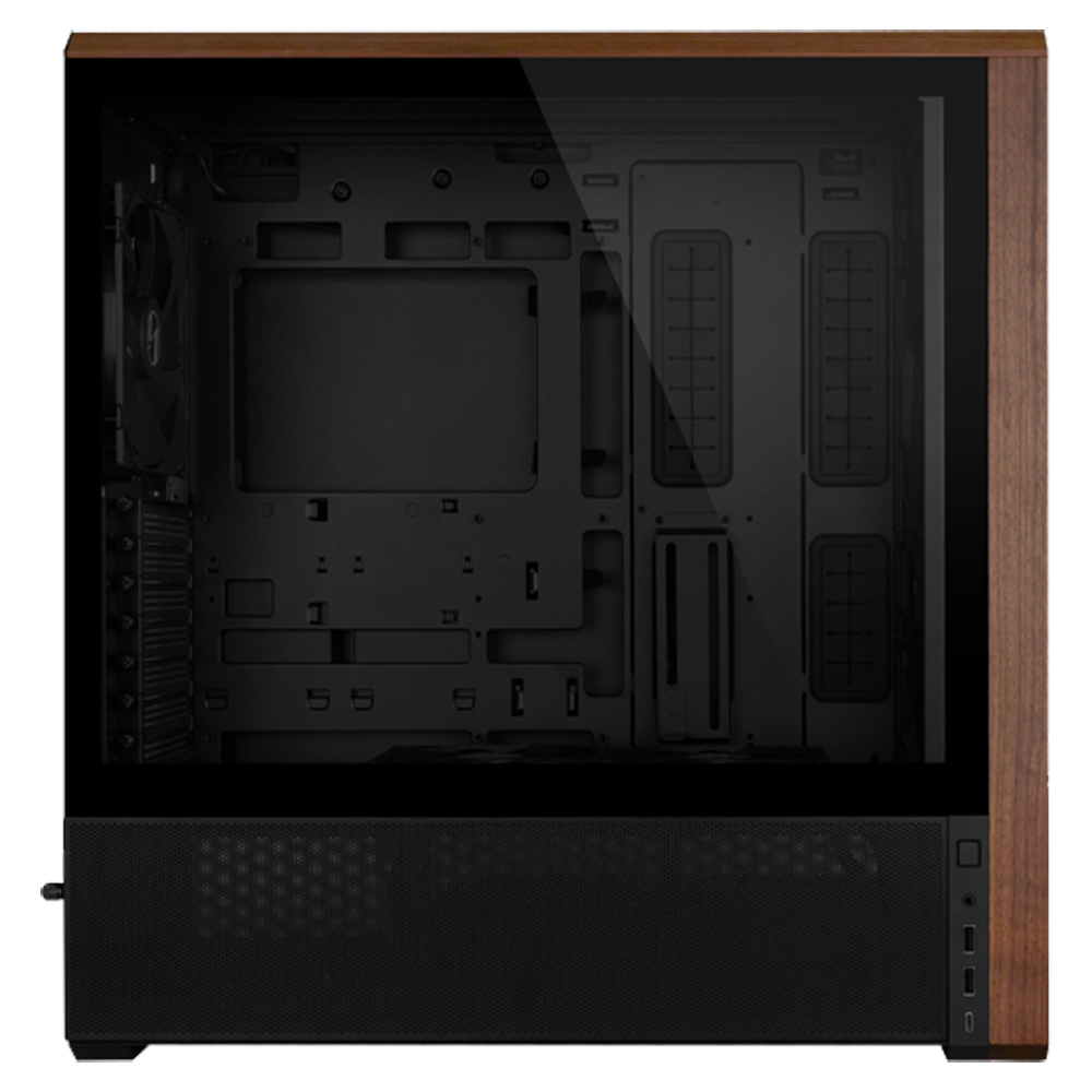 LIAN LI LANCOOL 217 Tempered Glass Type-C Siyah E-ATX Mid Tower Kasa