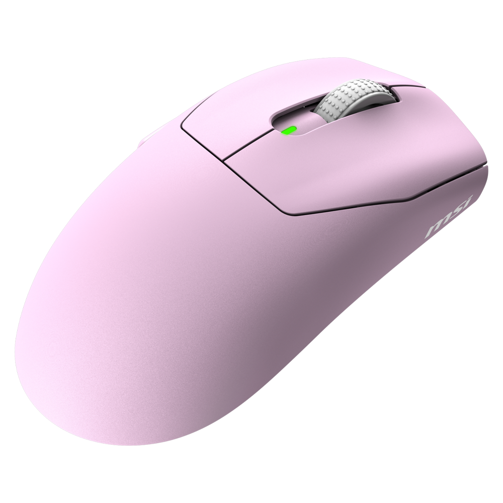 MSI FORGE GM340 Wireless 12000 DPI 1000Hz RGB Kablosuz Violet Gaming Mouse