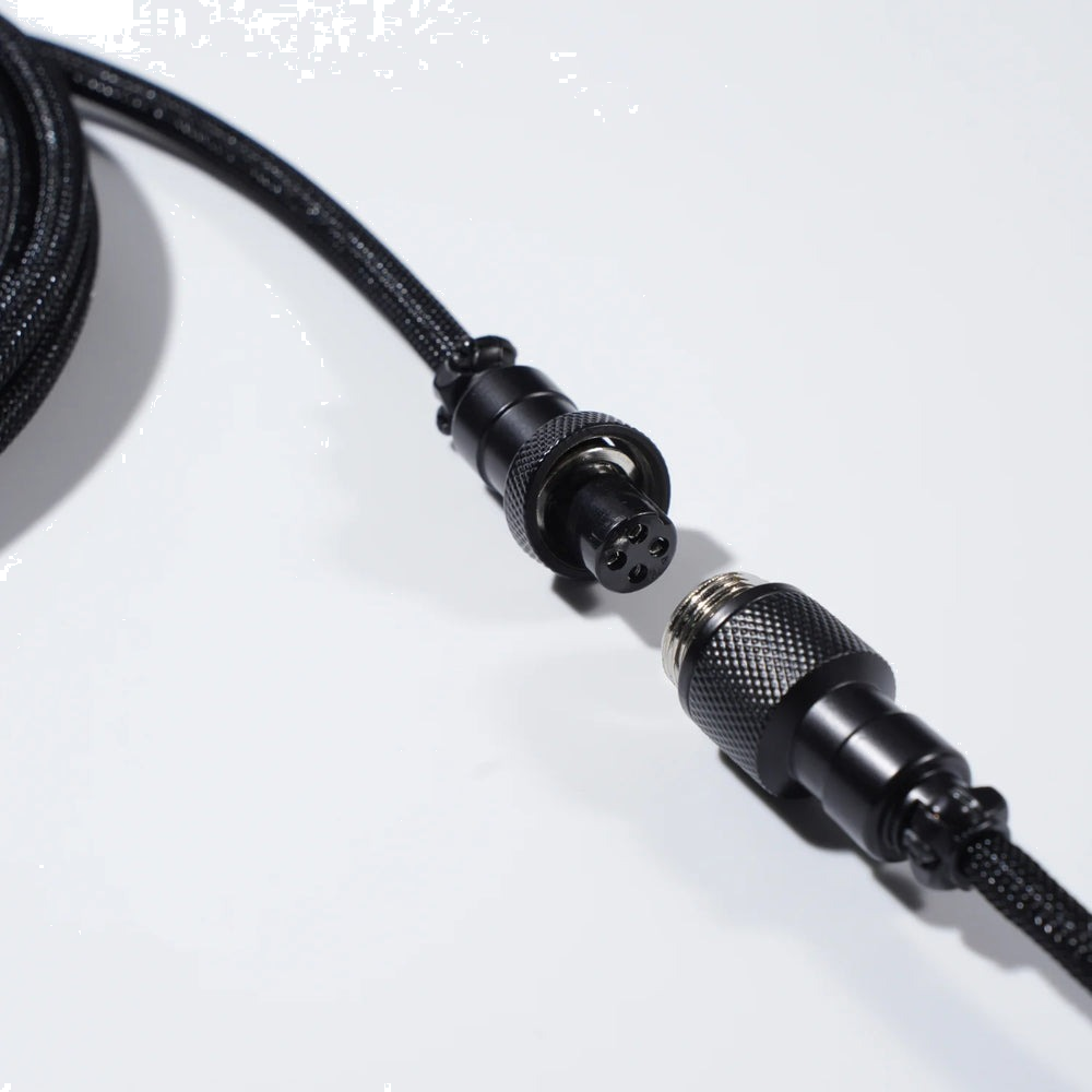 GravaStar Sarmal Aviator USB Type-C Mekanik Klavye Uyumlu Siyah Oyuncu Kablosu 1.85m