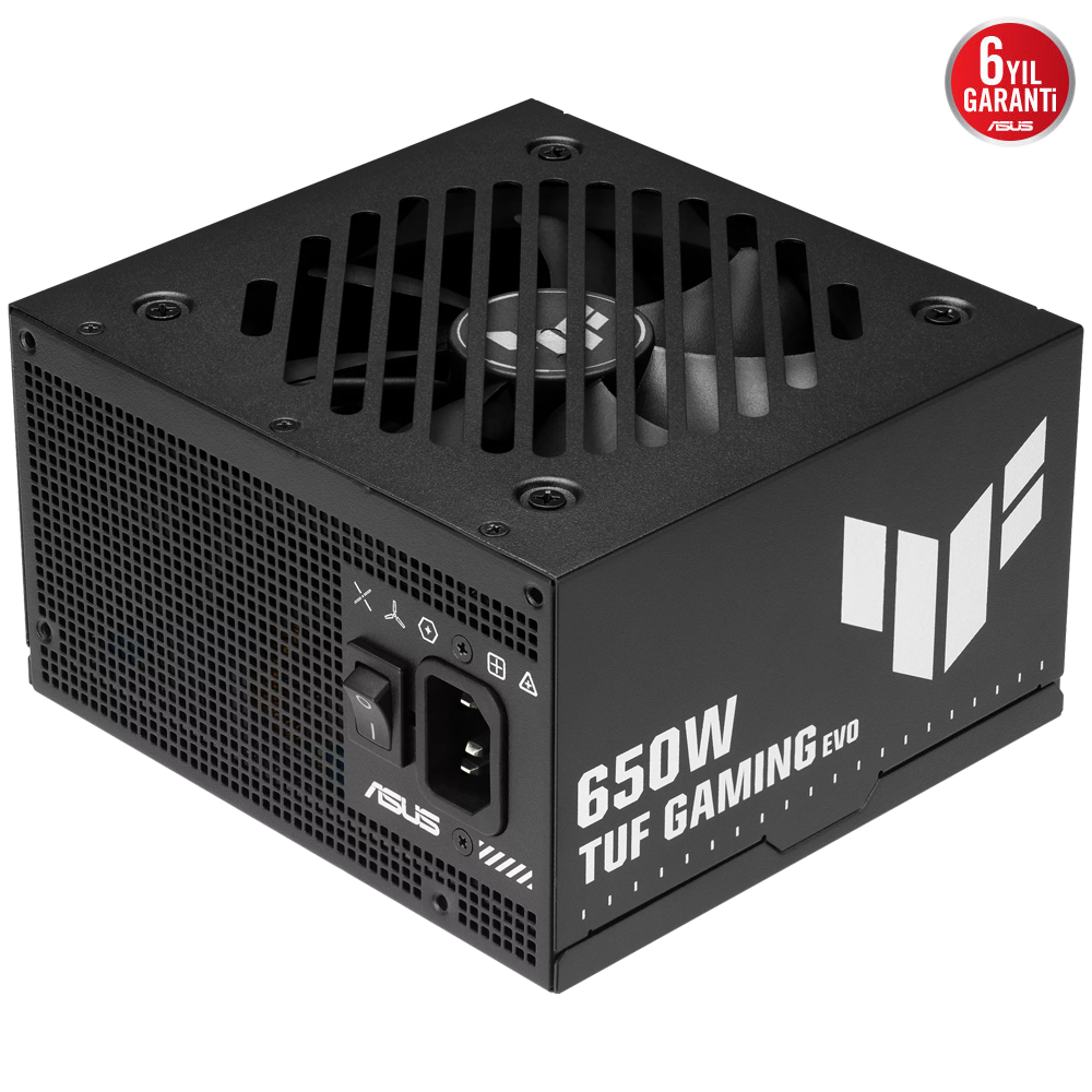 ASUS TUF GAMING 650B EVO 650W 80+ Bronze ATX3.1 GEN5.1 120mm Fanlı PSU