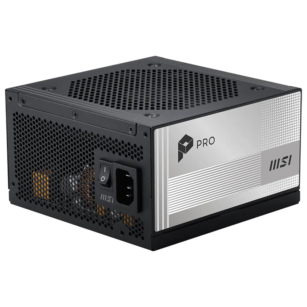 MSI PRO A1000PL PCIE5 1000W 80+ Platinum ATX 3.1 GEN 5.1 Full Modüler PSU