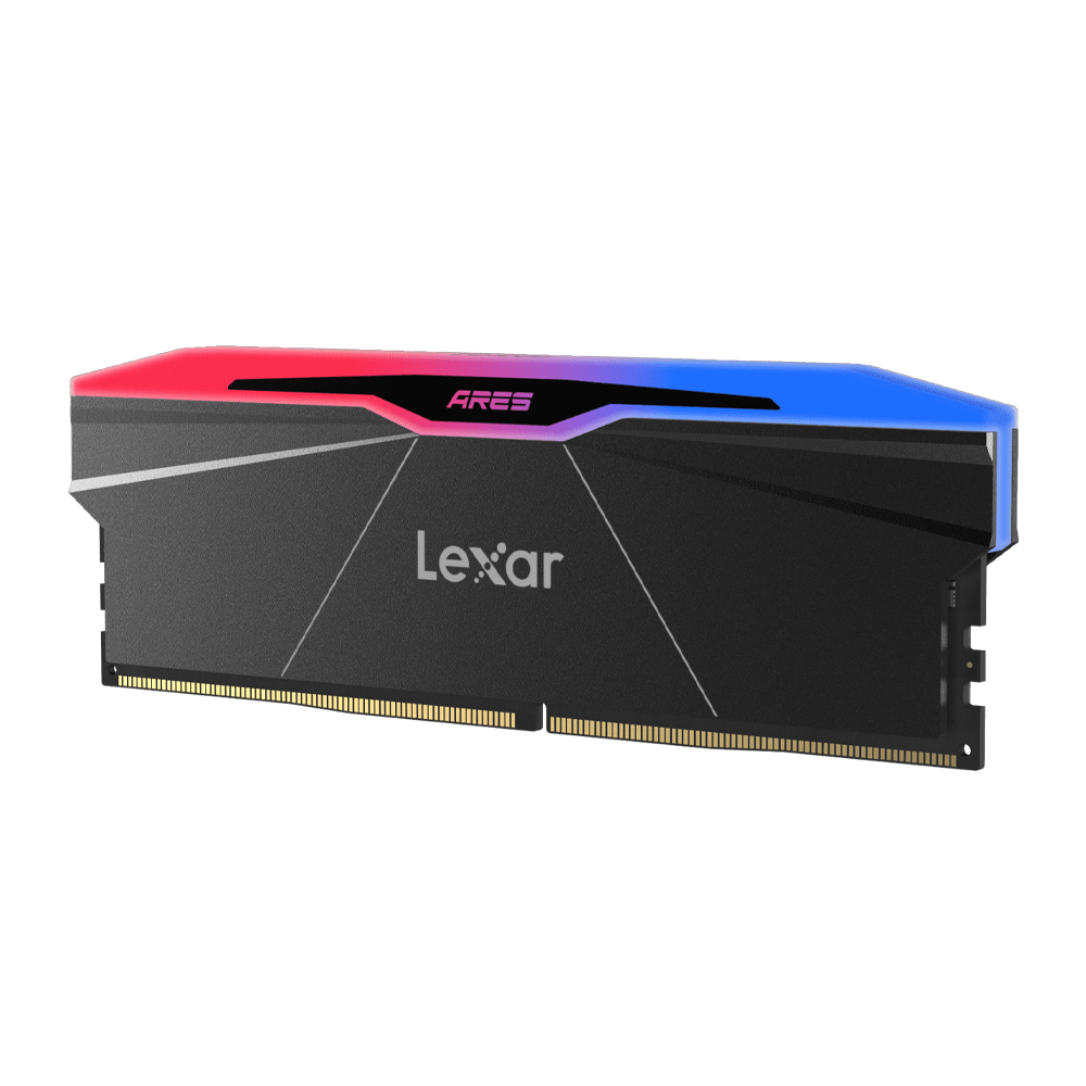 Lexar 32GB (2x16GB) ARES RGB 8000MHz CL38 XMP/EXPO DDR5 Siyah Dual Kit Ram