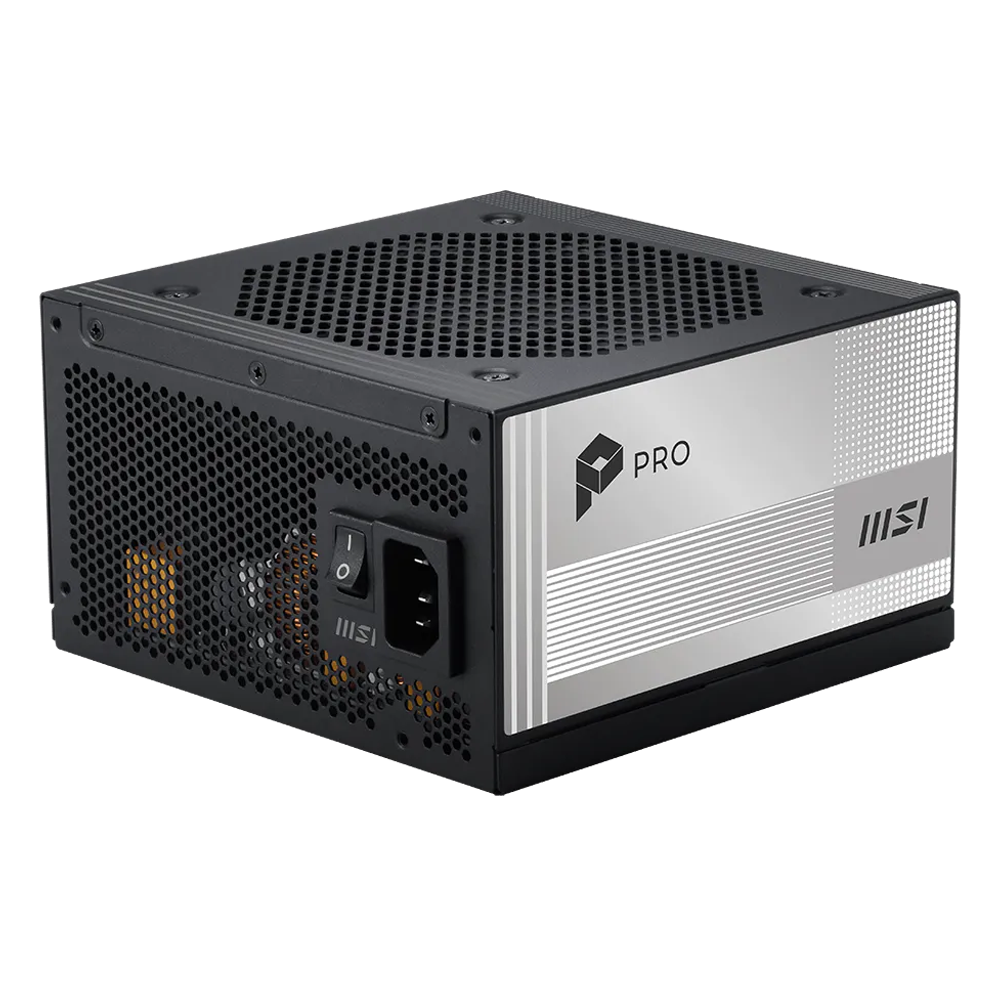 MSI PRO A850PL PCIE5 850W 80+ Platinum GEN 5.1 ATX 3.1 120mm Fanlı PSU