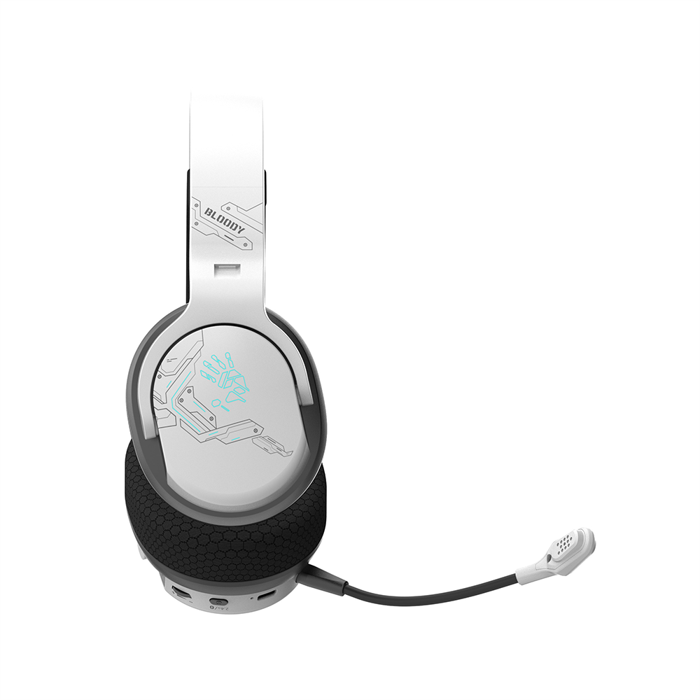 Bloody GR370 RGB Kablosuz Beyaz Gaming Kulaklık