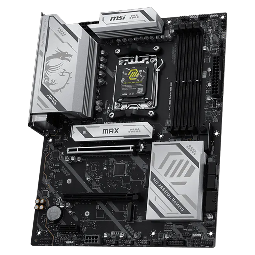 MAG X870E GAMING MAX WIFI 8200MHz(OC) DDR5 Soket AM5 M.2 HDMI USB-C mATX Anakart