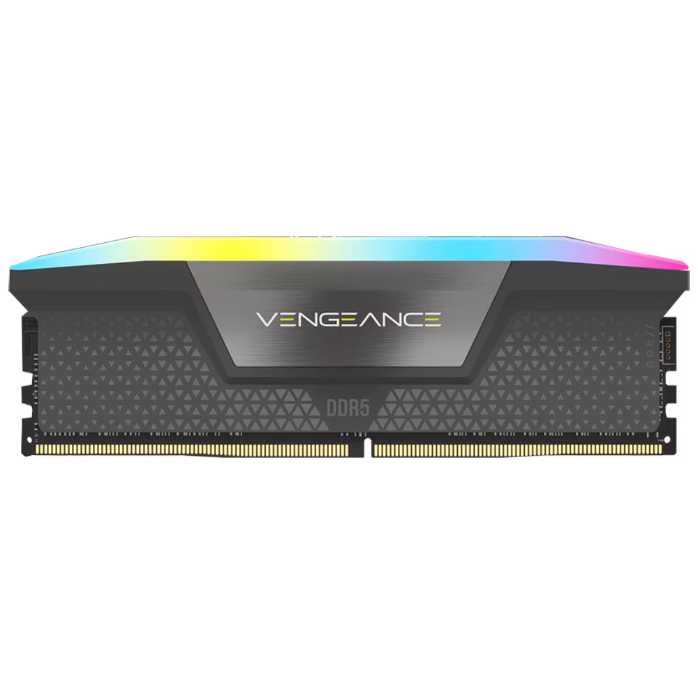 CORSAIR 32GB Vengeance RGB 6000MHz CL38 DDR5 XMP/EXPO Gri Single Kit Ram