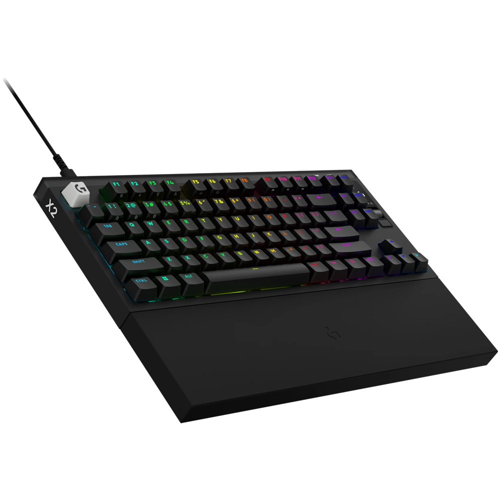  Logitech PRO X2 RAPID TKL Hall Effect OLED Ekranlı Manyetik Siyah Kablolu Gaming Klavye