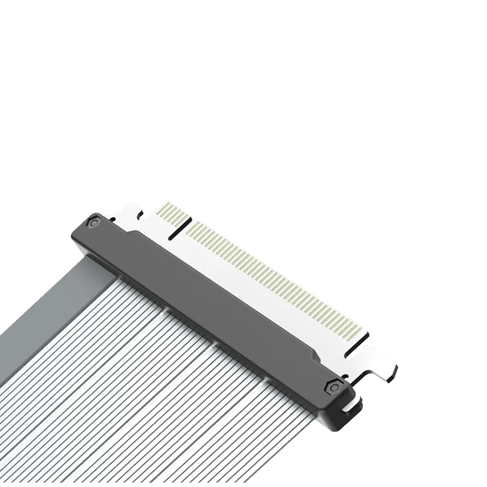 Cooler Master Beyaz PCIE5.0 Yükseltici Kablo 300mm