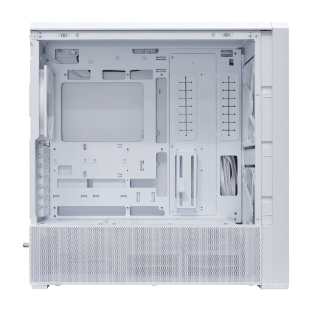 LIAN LI LANCOOL 217 INF Tempered Glass ARGB Type-C Beyaz E-ATX Mid Tower Kasa