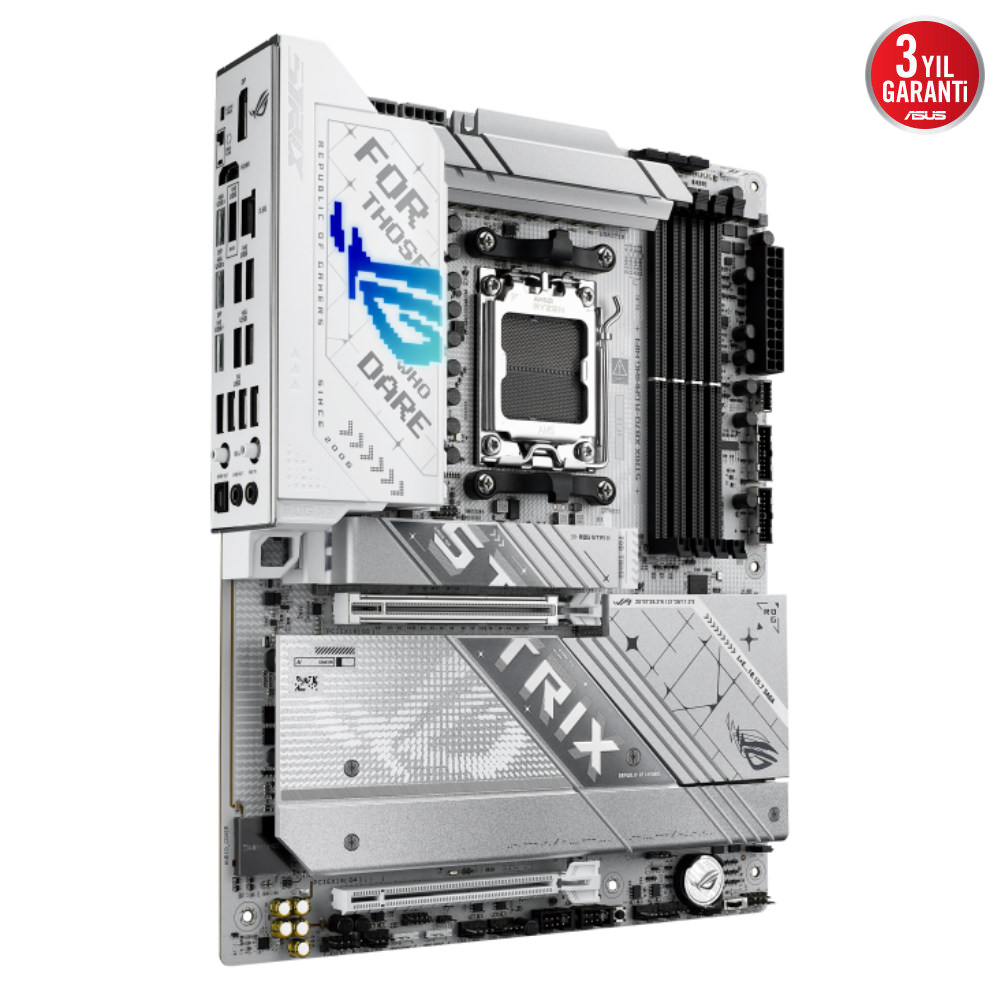 ASUS ROG STRIX X870-A GAMING WIFI 8000MHz OC DDR5 Soket AM5 M.2 HDMI DP ATX Anakart