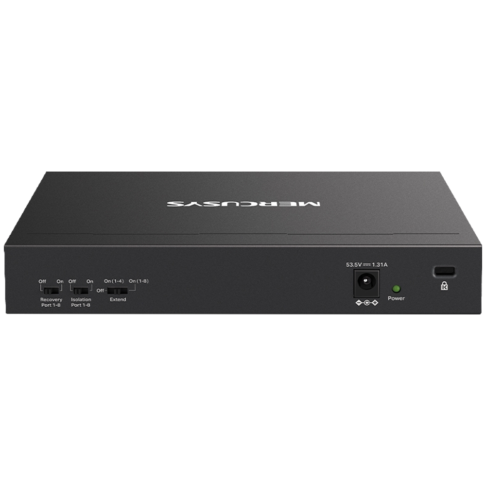 Mercusys MS108GP 8-Port PoE 10 Port 10/100 Mbps Masaüstü Switch