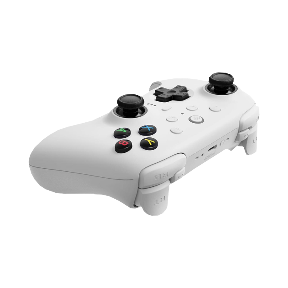 8BitDo Ultimate 2 Hall Efect Kablosuz Beyaz Gamepad