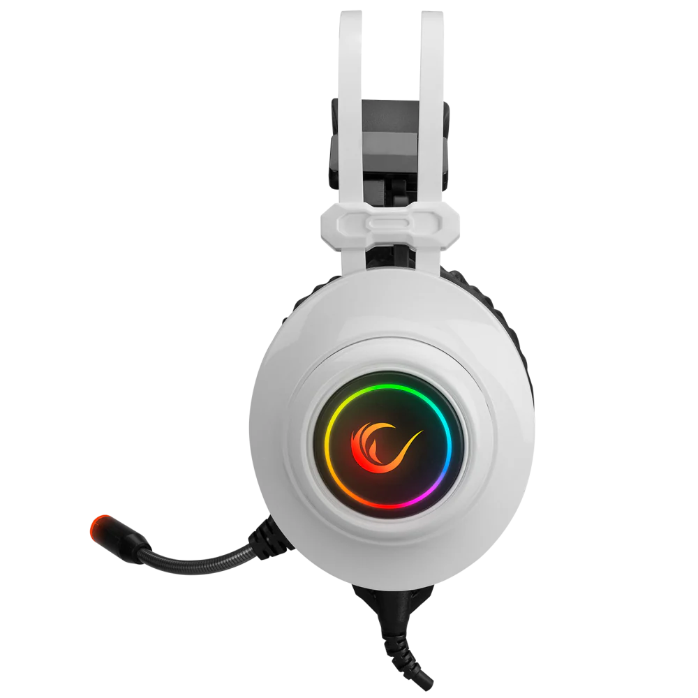 Rampage RM-K1 PULSAR 7.1 Surround RGB Titreşimli Beyaz Mikrofonlu Gaming Kulaklık