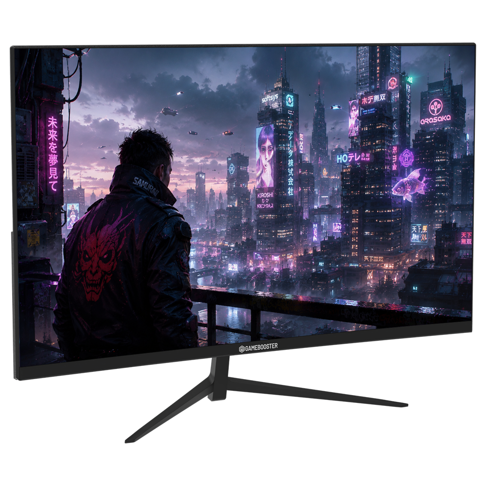 GameBooster Lyris FF30 27'' 300Hz 0.5ms HDMI DP Adaptive Sync FHD VA Curved 3000R Gaming Monitör