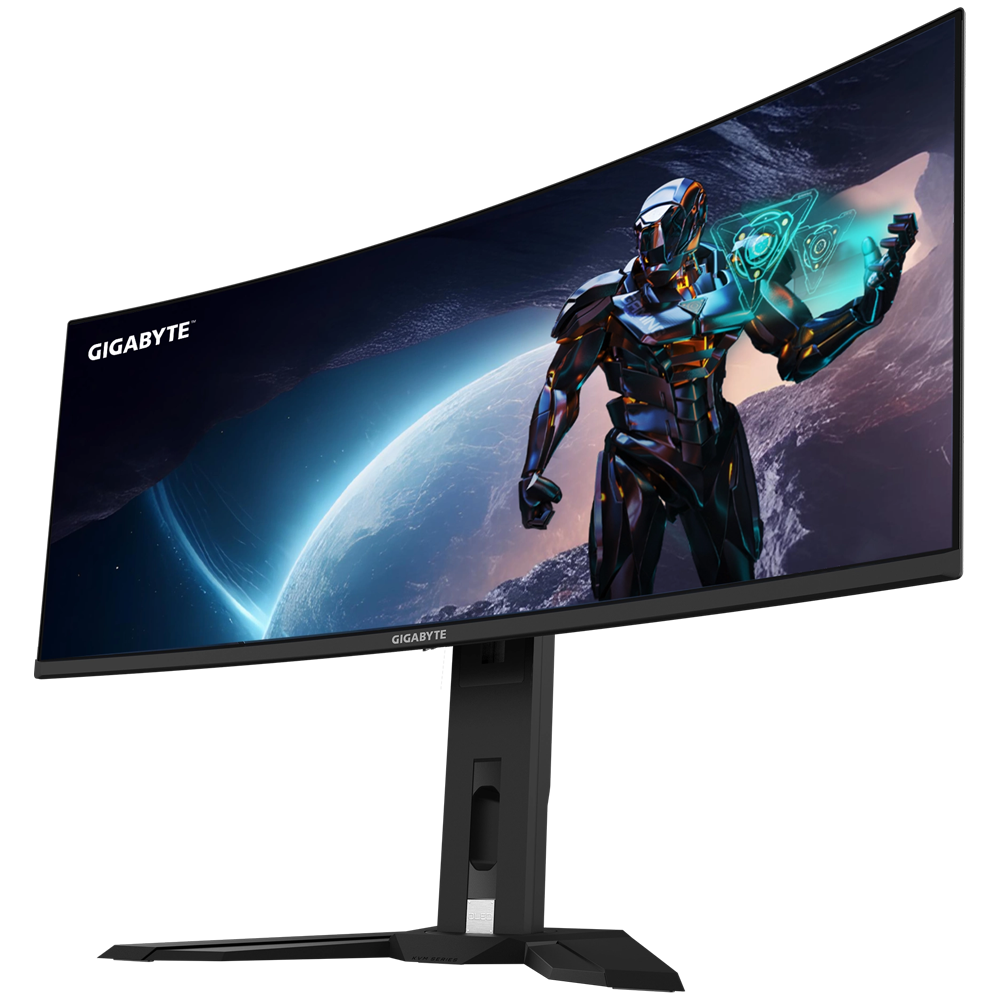 GIGABYTE AORUS MO34WQC2 34" 240Hz 0.03ms HDMI DP USB3.2 Type-C KVM HDR400 WQHD QD-OLED Curved 1800R Gaming Monitör
