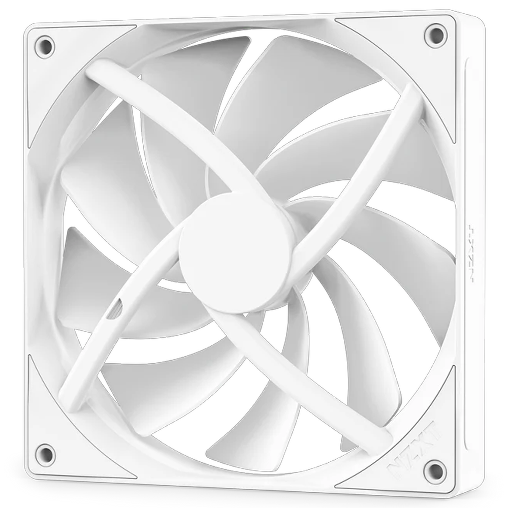 NZXT F140Q Quiet Airflow PWM 140mm Beyaz Tekli Kasa Fanı