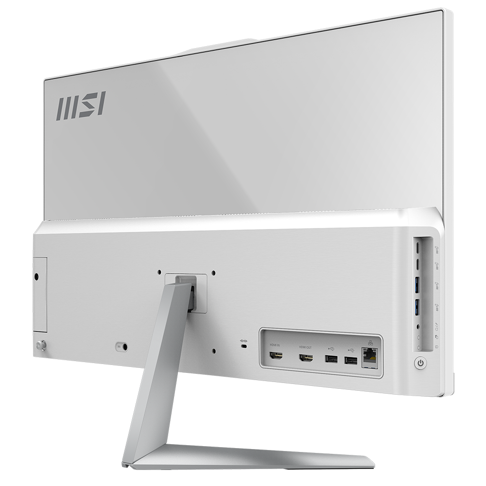 MSI MODERN AM242 12M-1895XTR i5-1235U 8GB DDR4 500GB SSD 23.8" FHD DOS Beyaz AIO Masaüstü PC