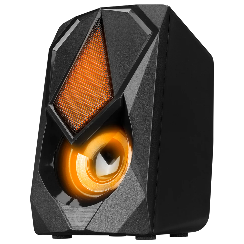 Rampage RMS-G19 2.0 RMS 2Wx2 RGB USB 40dB Siyah Bluetooth Gaming Hoparlör