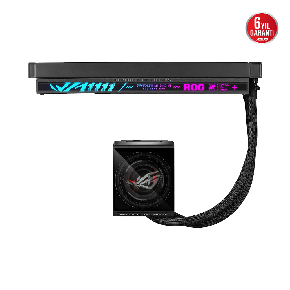 ASUS ROG STRIX LC IV 360 ARGB LCD 360mm İşlemci Sıvı Soğutucu