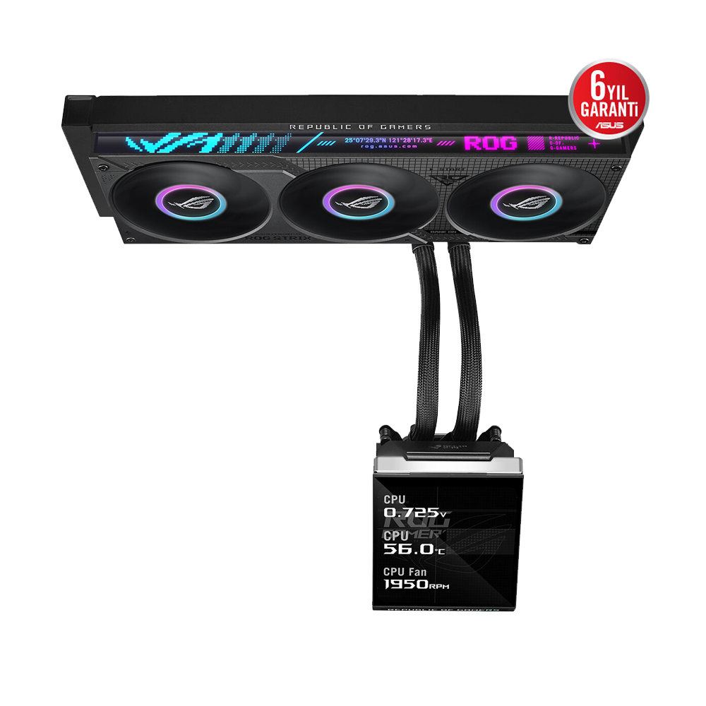 ASUS ROG STRIX SLC IV 360 ARGB LCD 360mm İşlemci Sıvı Soğutucu