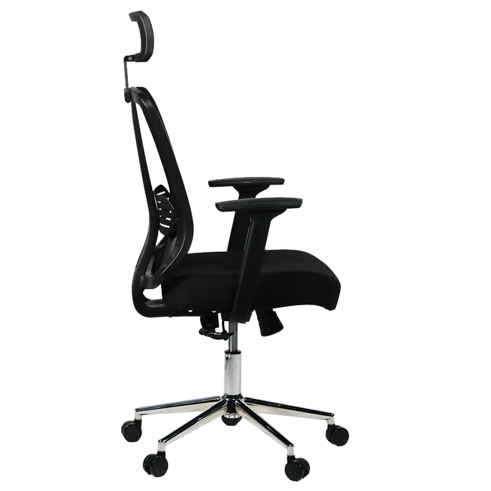 Pixel Hero Fileli Siyah Ergonomik Ofis Koltuğu