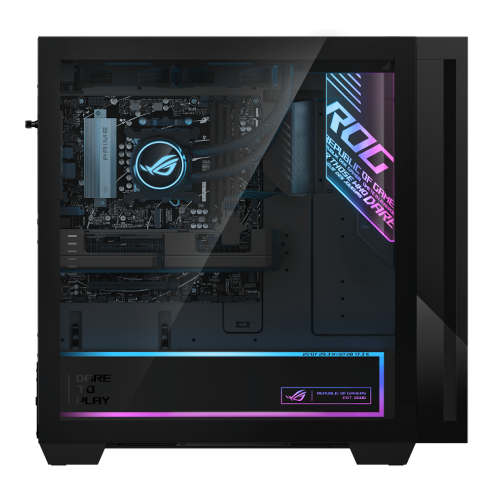 ASUS ROG G700 80+ Gold 850W Ryzen 7 9800X3D 16GB DDR5 1TB SSD RX9070 XT PRIME 16GB GDDR6 FreeDOS Masaüstü Gaming Bilgisayar