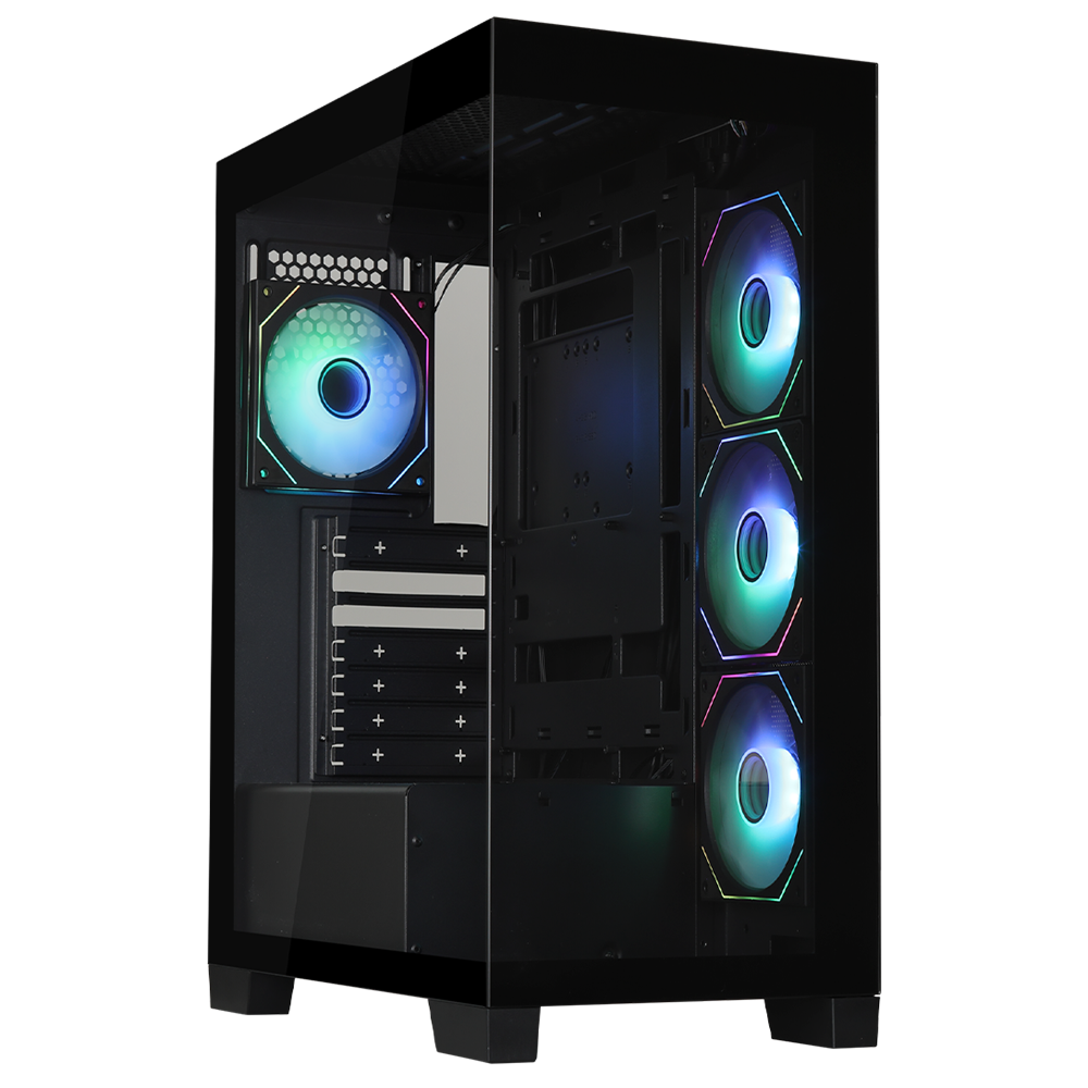 HUNTER V8 / INTEL Core i5 12600KF / MSI GeForce RTX 5070 Ti 16G