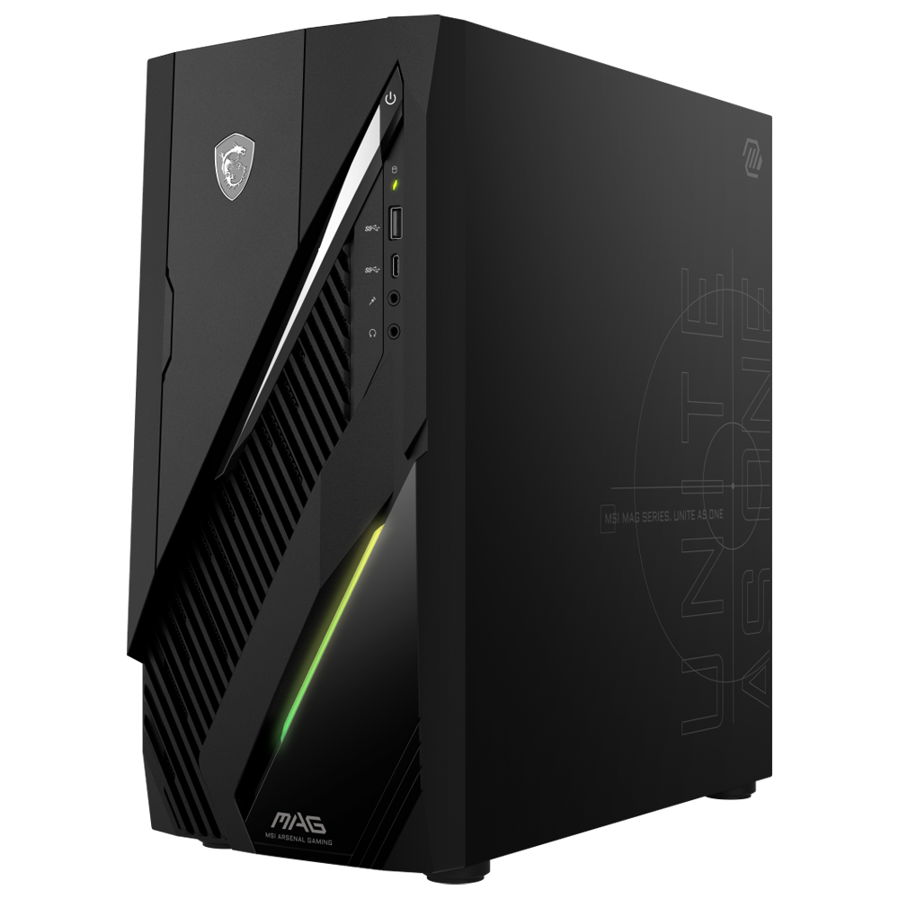 MSI MAG INFINITE E1 14NVL5-104EU CORE i5 14400F 16GB DDR5 1TB SSD RTX5060 8GB SHADOW 2X W11H Gaming PC