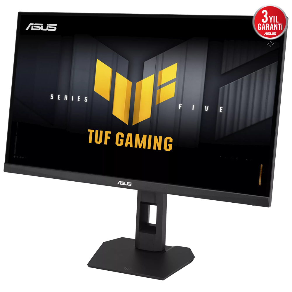 ASUS TUF Gaming VG27AQMEL5F 27" 255Hz 0.3ms HDMI DP AdaptiveSync HDR400 Pivot QHD Fast IPS Gaming Monitör