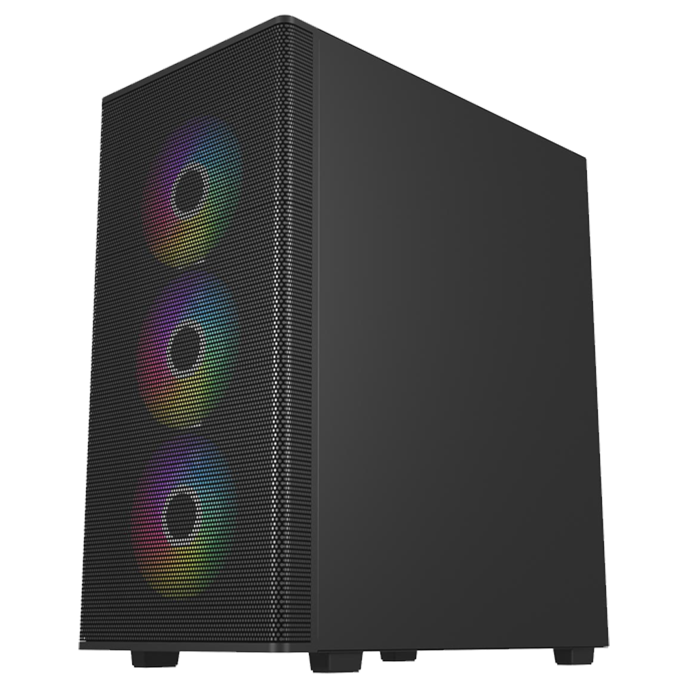 FSP M220 650W 80+Tempered Glass Mesh USB 3.0 ARGB Siyah ATX Mid Tower Kasa