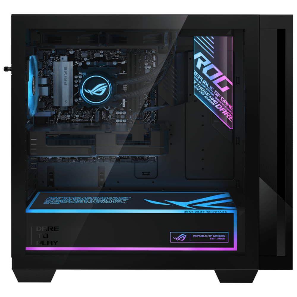 ASUS ROG GM700 9800X3D 64GB DDR5 2TB SSD RXT 5080 Prime 16GB GDDR7 850W 80+ Gold PSU FreeDos Masaüstü Gaming Bilgisayar