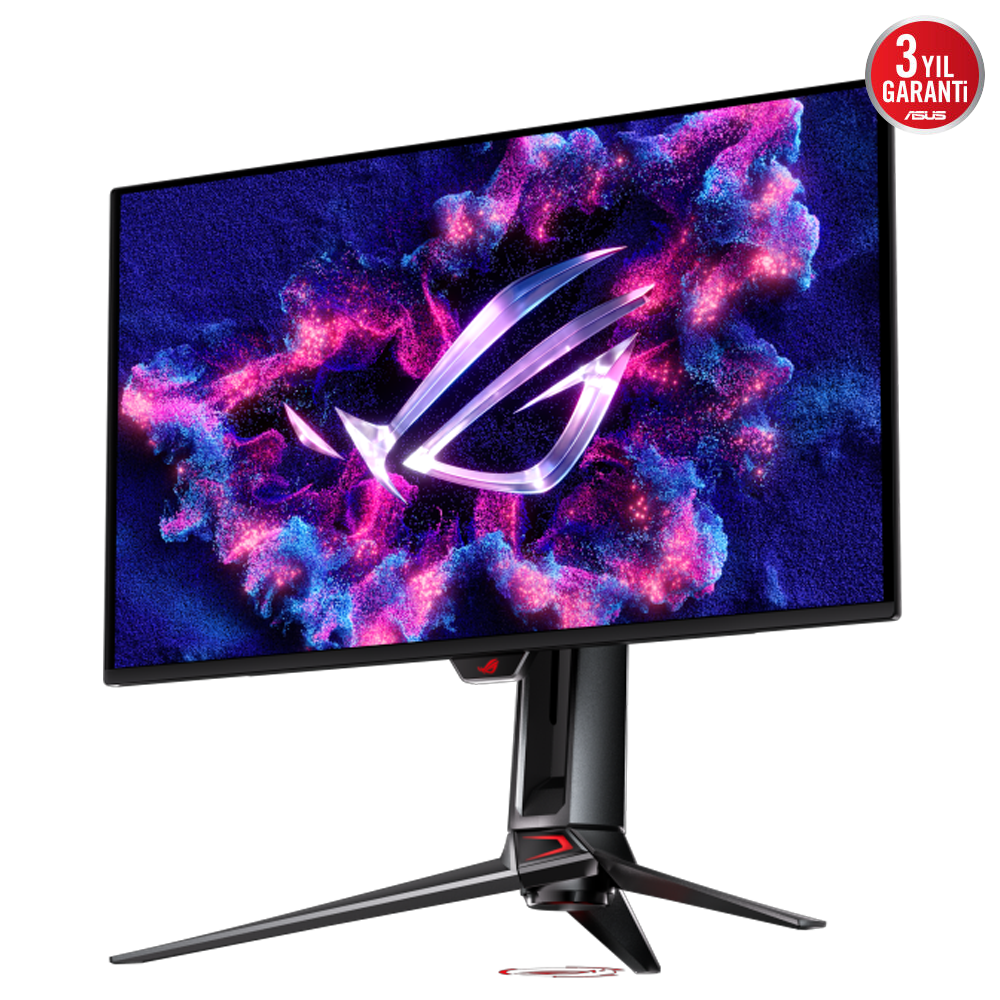 ASUS ROG Swift OLED PG32UCDMZ 31.5" 240Hz 0.03ms HDMI DP USB-C USB3.2 G-Sync FreeSync Premium Pro Pivot Aura RGB HDR10 UHD QD-OLED Gaming Monitör