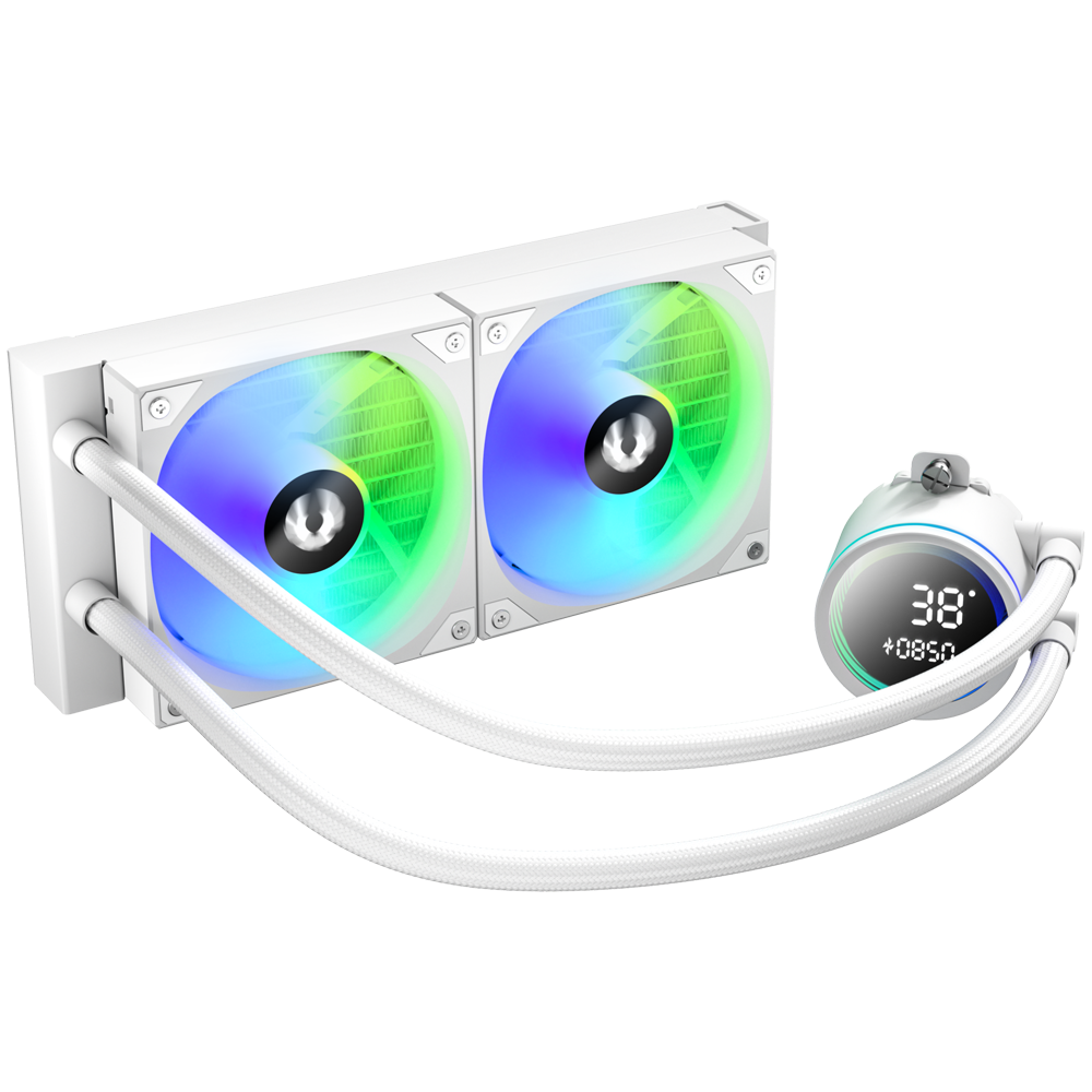 Bitfenix S12 Digital Beyaz ARGB 240mm İşlemci Sıvı Soğutucu