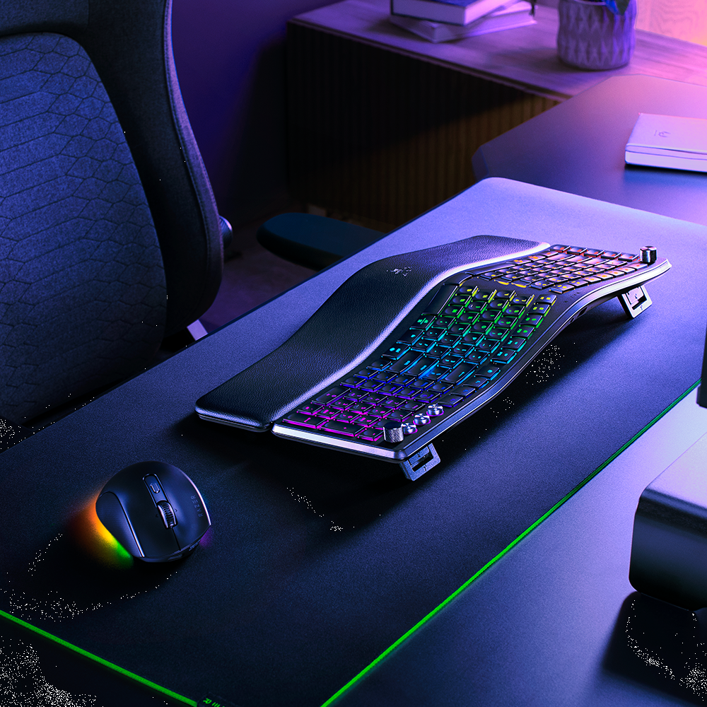 Razer Pro Type Ergo Scissor Switch RGB Kablosuz Klavye