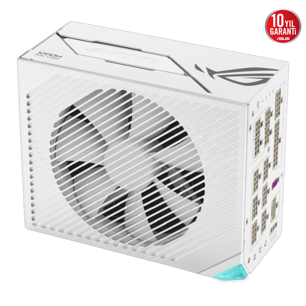 ASUS ROG THOR 1200W 80+ Platinum ARGB ATX 3.1 Gen5 Beyaz Full Modüler PSU