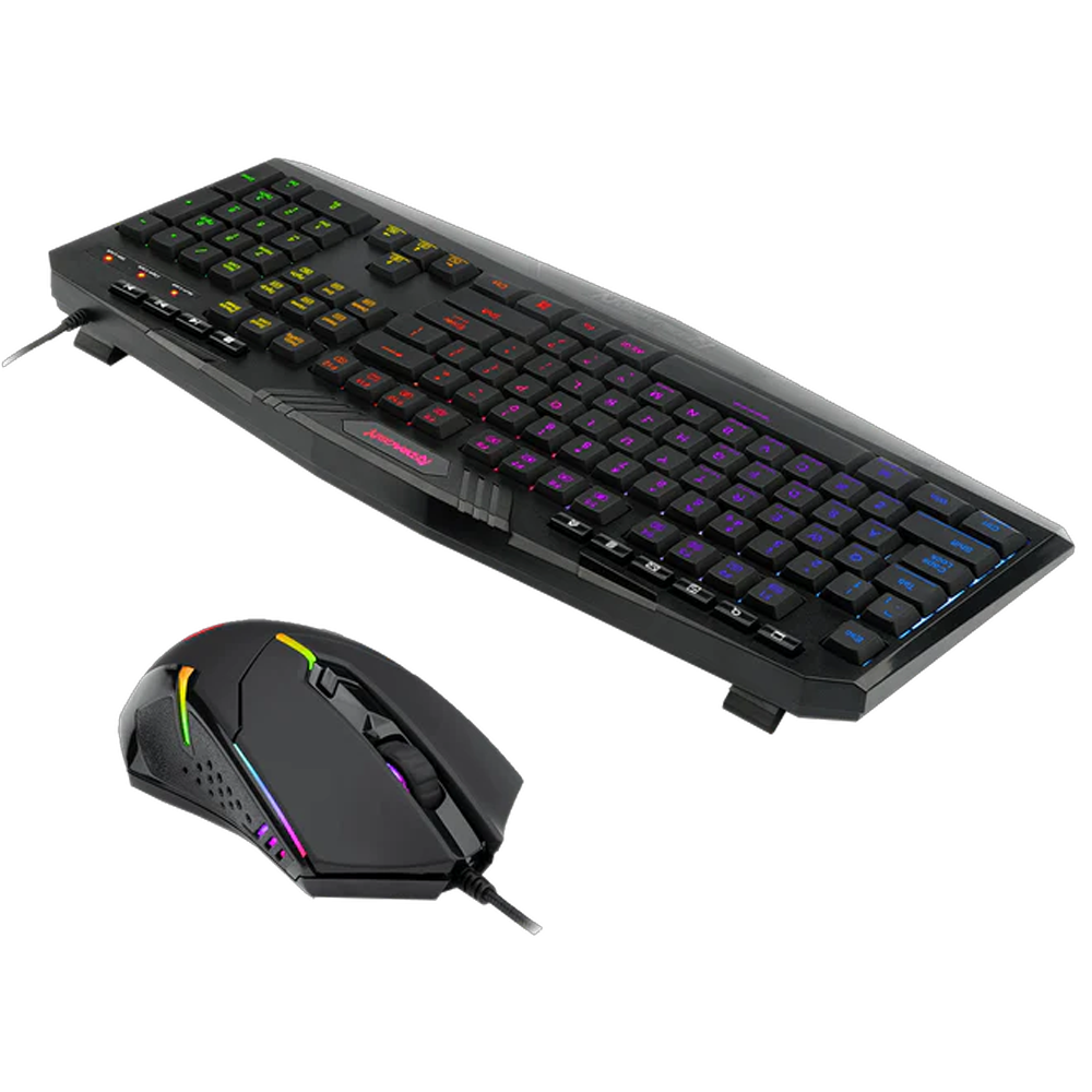 Redragon S101-5 RGB Kablolu Klavye Mouse Set