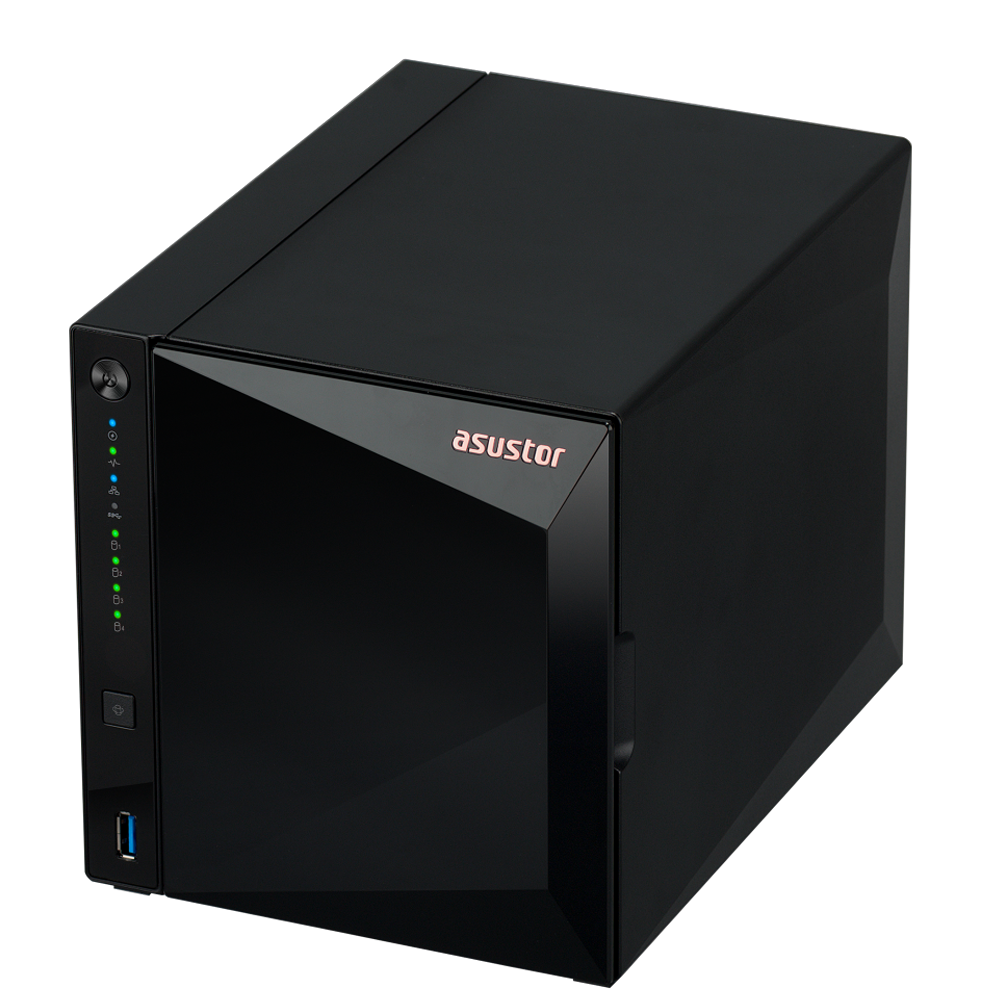 ASUSTOR DRIVESTOR 4 Pro AS3304T V2 Realtek RTD1619B 2GB DDR4 4 Yuvalı 2.5GbE USB 3.2 NAS Depolama Cihazı