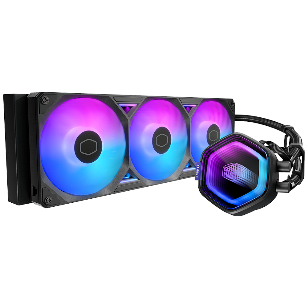 COOLER MASTER MasterLiquid Atmos II VRM Pompa ARGB 360mm İşlemci Sıvı Soğutucu