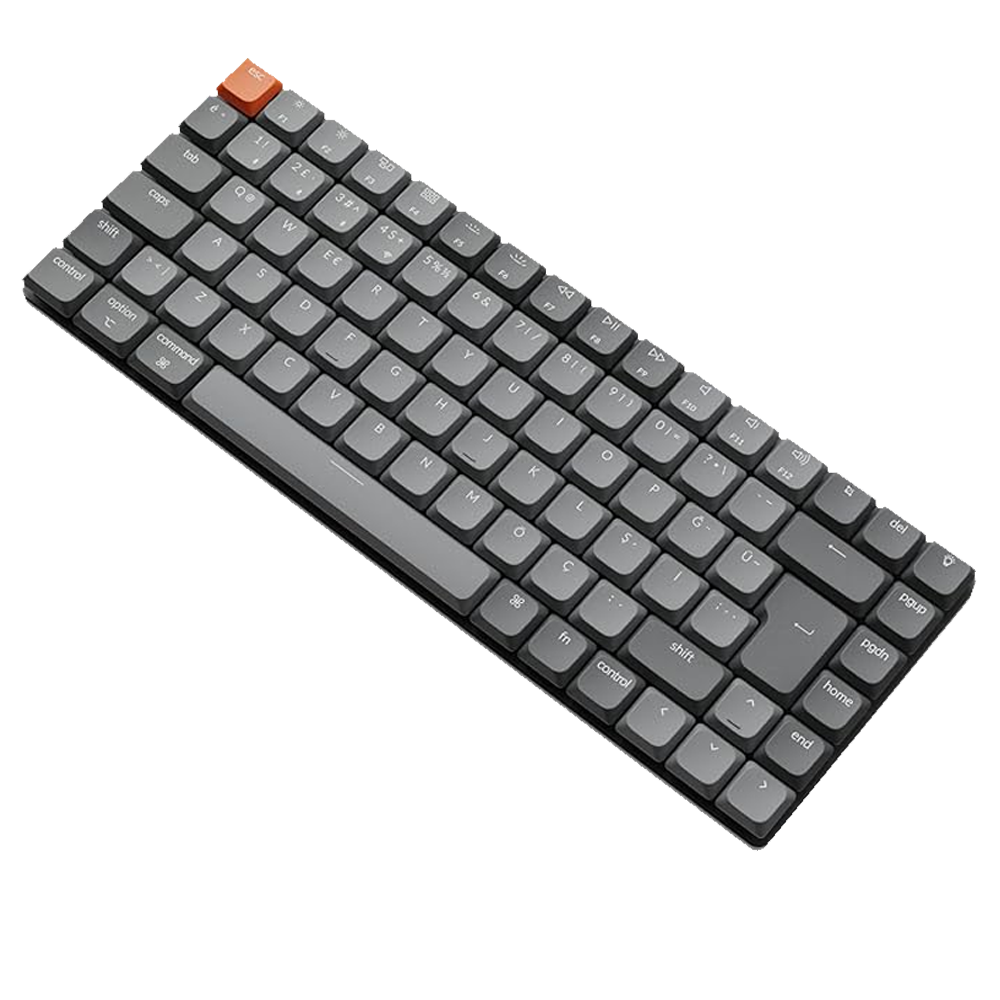 Keychron K3 Max  QMK/VIA Low Profile Gateron Red Switch Türkçe Kablosuz Gaming Klavye