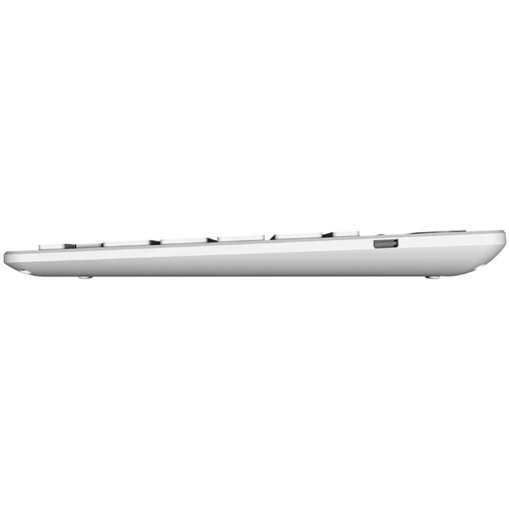 Everest KB-BT82 Beyaz/Gümüş Kablosuz Klavye